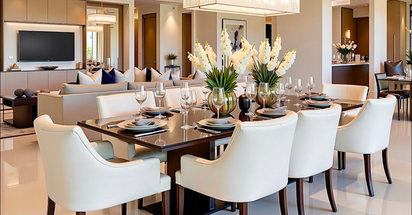 “How to Style a Luxurious Dining Table at Home”