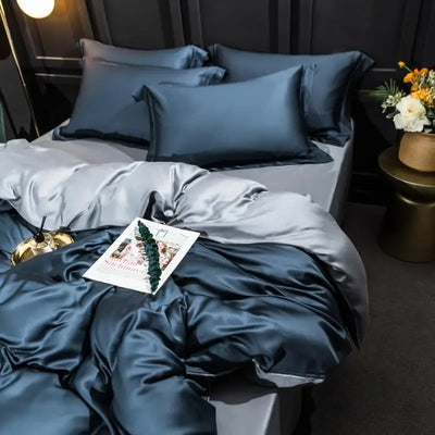Liv Esthète 100% Mulberry Silk Bedding Set | Luxury for Queen & King Beds