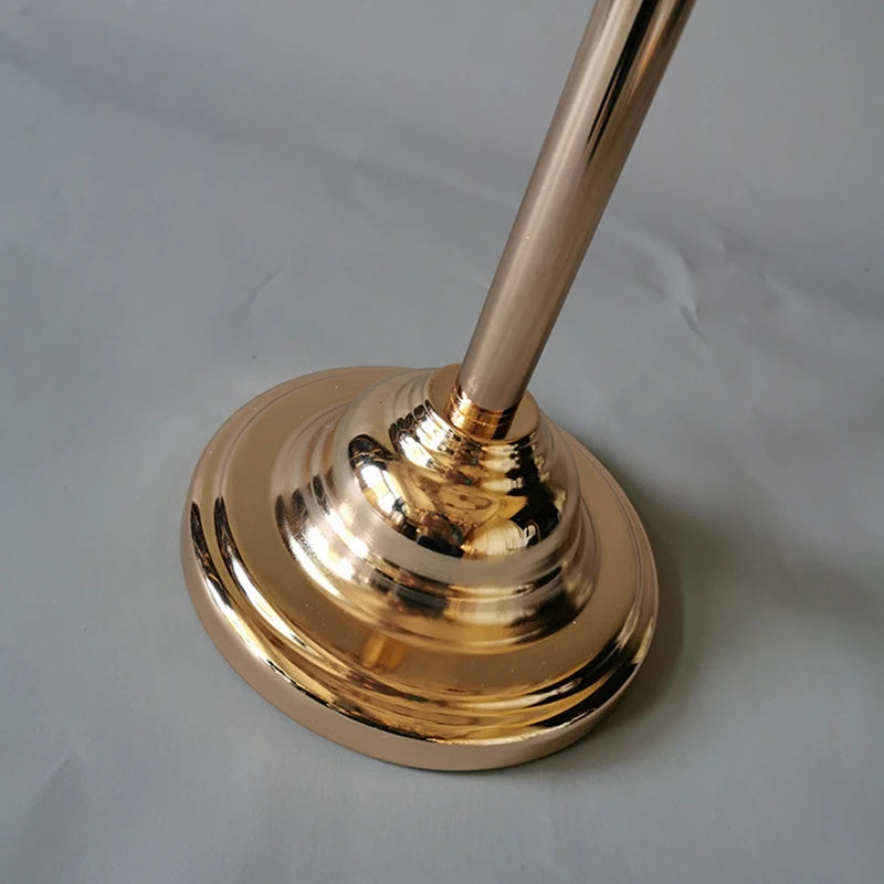 Elegant Metal Candle Holder Centrepiece – Wedding Decor