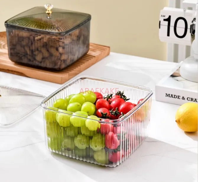 Fruit tray, dried fruit snack placement tray, new covered melon seed fruit tray