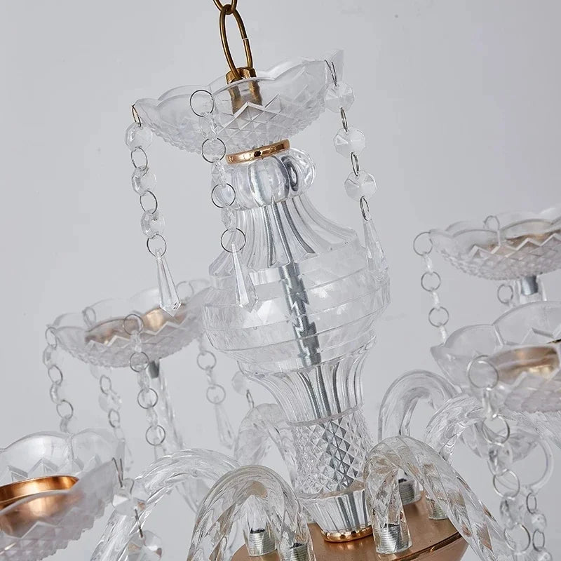 Metal & Acrylic Candelabra Centerpieces