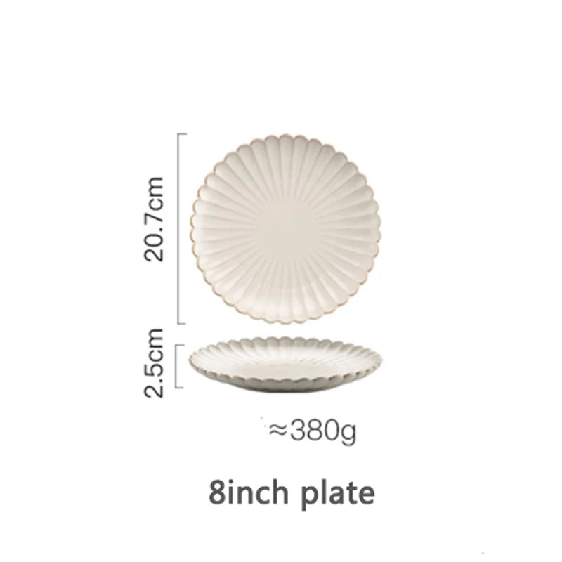 White Ceramic Tableware Set – Elegant Dining Essentials