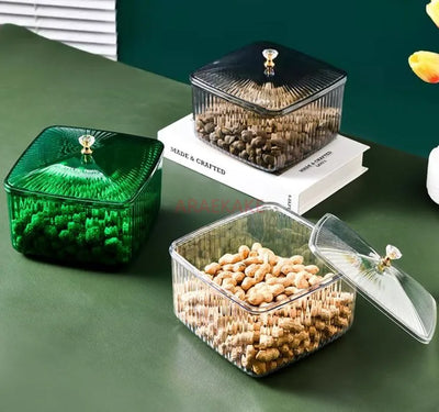 Fruit tray, dried fruit snack placement tray, new covered melon seed fruit tray