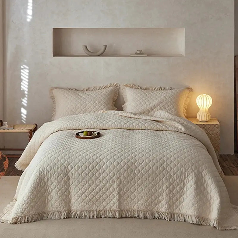 Pure Cotton Bed Sheet With Pillowcase linarro