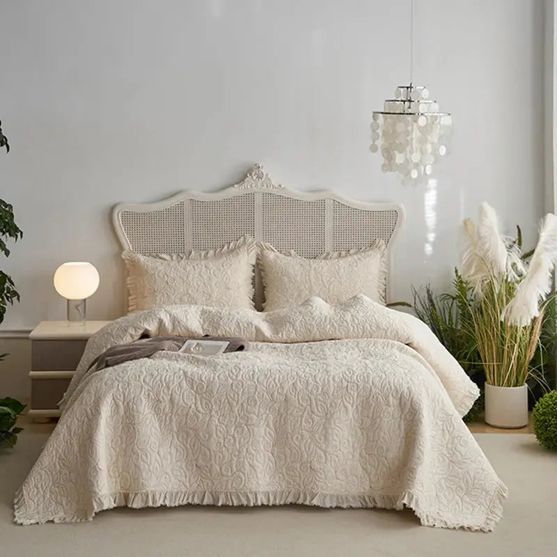 Pure Cotton Bed Sheet With Pillowcase linarro