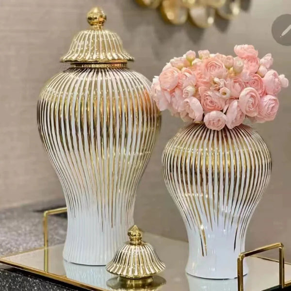 Ceramic Ginger Jar – Elegant Home Decor