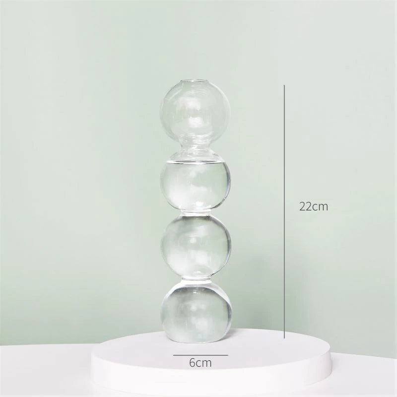 Clear Glass Candle Holders – Nordic Design