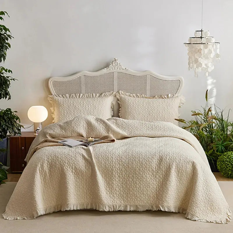 Pure Cotton Bed Sheet With Pillowcase linarro