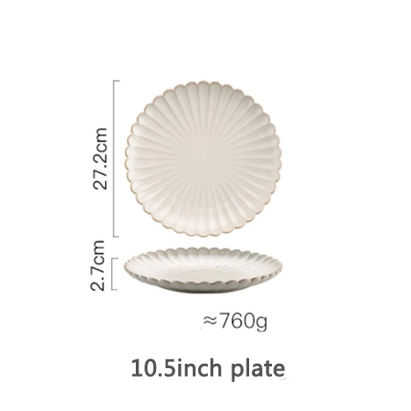White Ceramic Tableware Set – Elegant Dining Essentials