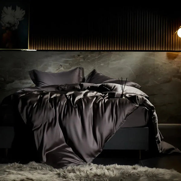 Eucalyptus Lyocell Silk Bedding Set – Ultra Soft & Cooling