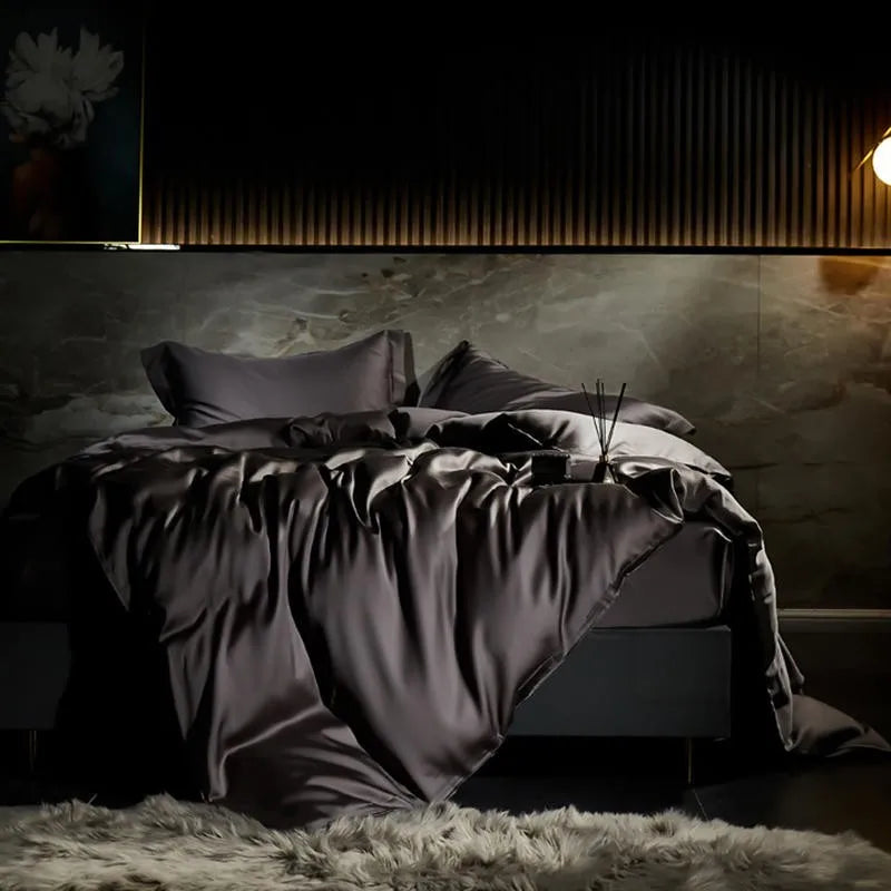 Eucalyptus Lyocell Silk Bedding Set – Ultra Soft & Cooling