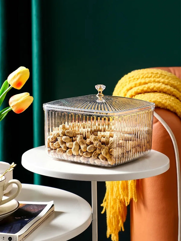 Fruit tray, dried fruit snack placement tray, new covered melon seed fruit tray