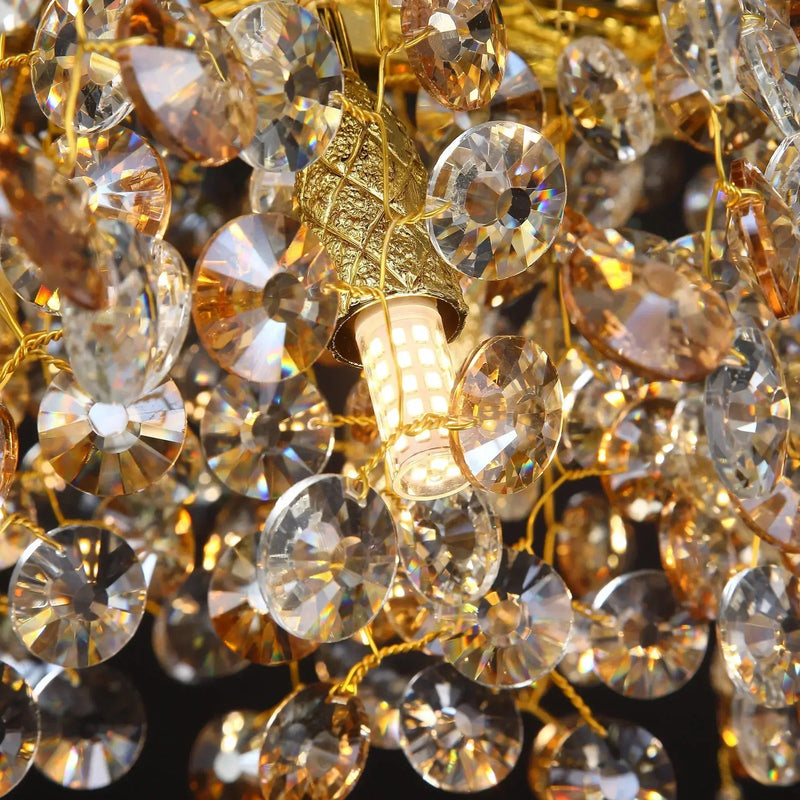 Branch-Shaped Luxury Crystal Chandelier: linarro
